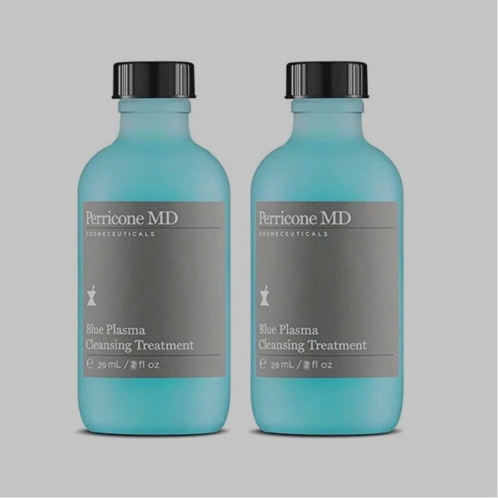 2 Pack Perricone MD Blue Plasma Cleansing Treatment, 2 x 2 Oz (Unboxed)
